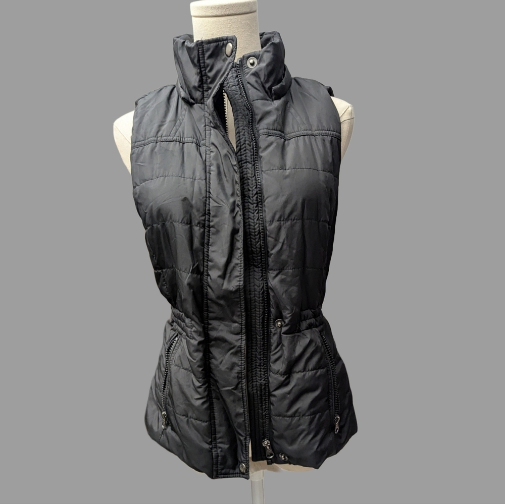 American Rag Women's Charcoal Puffer Vest